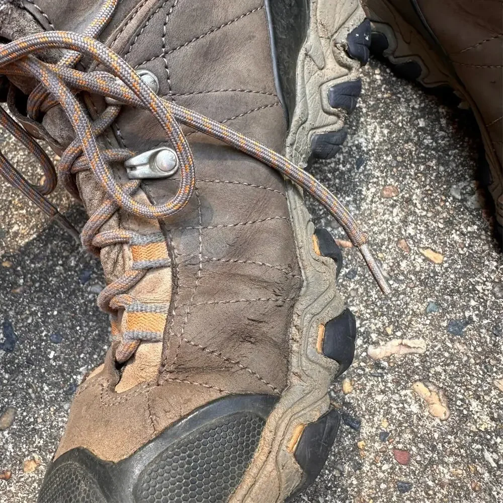 Oboz Bridger Mid Waterproof Hiking Boots Men's 9.5 B-Dry Brown Leather Lace Up